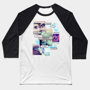 Smoke? Vaporwave  internet bubble y2k vibe Baseball T-Shirt